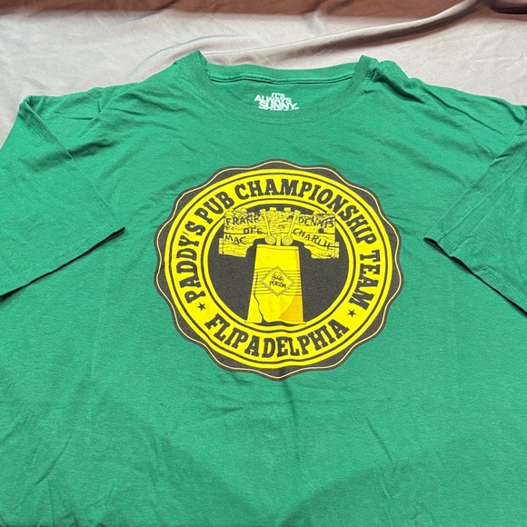 It's Always Sunny in Philadelphia Paddy's Pub "Flipadelphia" T-Shirt 3XL - Picture 5 of 6